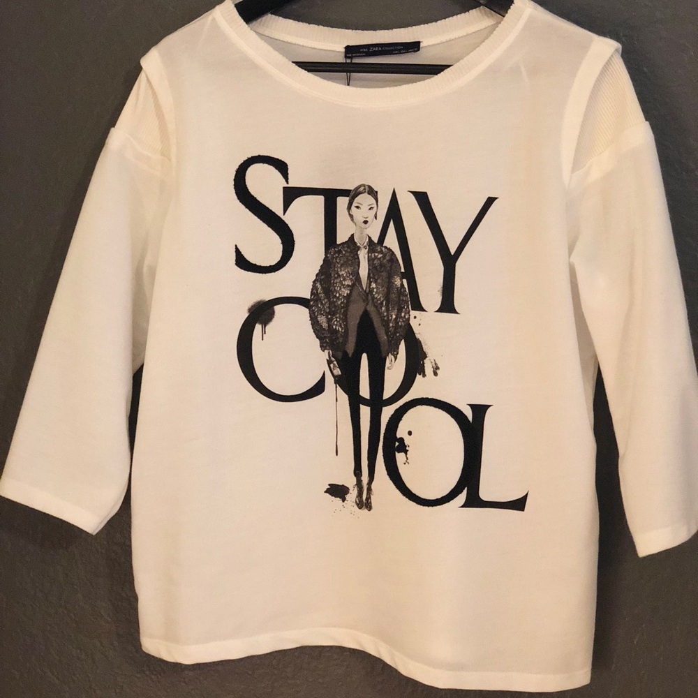 Zara W&B Collection Sweater shirt